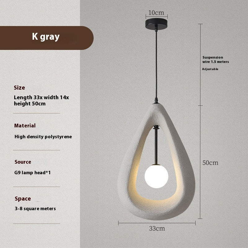 Retro Creative Restaurant Chandelier – Artistic LED Ceiling Light - AlloraDecor