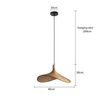 ZenBamboo – Japanese Style Bamboo Chandelier - AlloraDecor