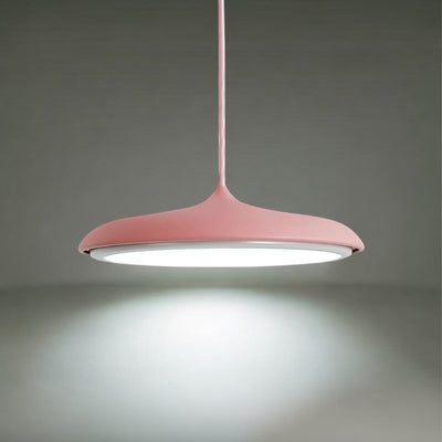 Close-up of modern Nordic LED chandelier showcasing sleek craftsmanship