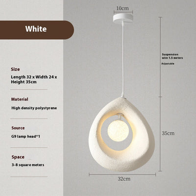 Retro Creative Restaurant Chandelier – Artistic LED Ceiling Light - AlloraDecor